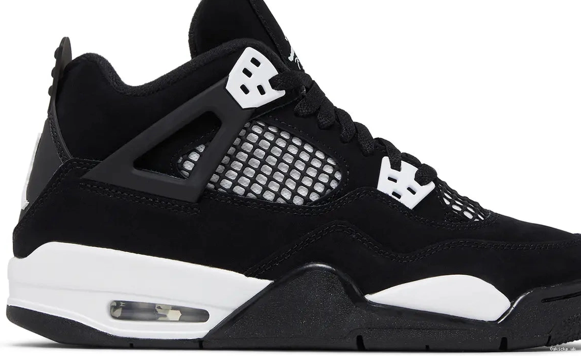 Jordan GS 4 Retro Thunder White 0703